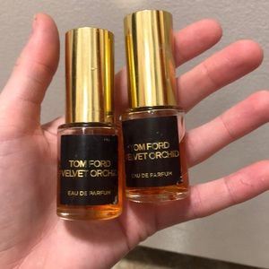 Tom Ford Velvet Orchid and black orchid